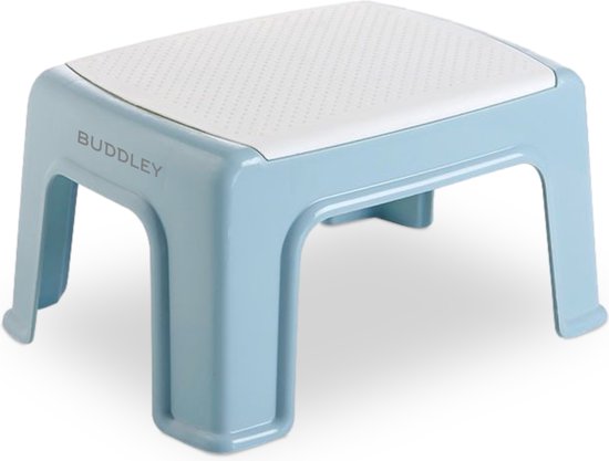 BUDDLEY - Opstapje kind - Blauw Wit