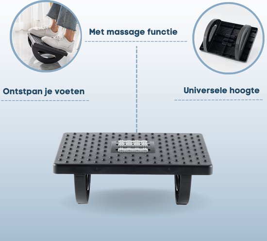 BUDDLEY - Voetensteun Bureau - Balans - Ergonomische Voetensteun